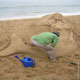 Artistic Sand Mermaid